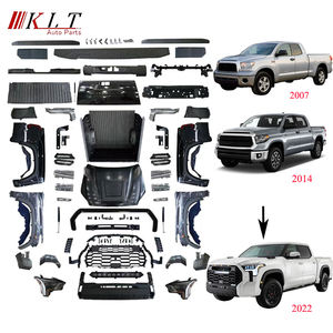 KLT meilleure qualité <span class=keywords><strong>2022</strong></span> <span class=keywords><strong>Style</strong></span> pour Tundra 2007-2021 BodyKit mise à niveau voiture pare-chocs capot garde-boue côté pédale phares ancien nouveau - Product Image 1