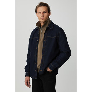 Chaqueta de Mezclilla GRIMELANGE Borna para Hombre, Corte Amplio y Cómodo, Estilo Informal - Product Image 1