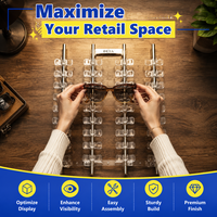 Présentoir à lunettes, Vitrine optique, Présentoir à lunettes de soleil, Mobilier de magasin d'optique, Meuble de présentation pour opticien
