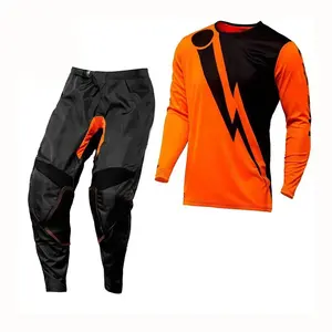 Custom High Quality Motorcycle Dirt Bike Riding Gear Combo Kit Mult Colors Motocross Suit Off Road Racing Jersey And Pants Set
