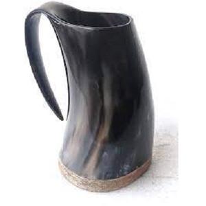 Fournisseur de tasses en corne de bétail faites à la main tasses à bière en corne naturelle livraison directe tasses en corne de bétail - Product Image 2