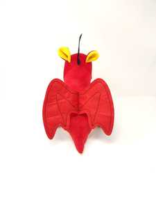 OEM y ODM EN-71 Logotipo personalizado Dragón de peluche Bajo MOQ Juguete animal de algodón suave en rojo Juguete promocional personalizado - Product Image 3