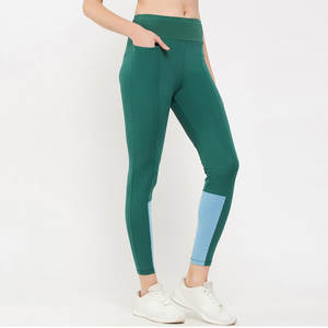 High Quality <b>Leggings</b> Pour Femmes Sport Fitness Inside <b>Pocket</b> Spandex Made Yoga Pants <b>Leggings</b> - Product Image 2