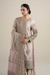 Lehenga Choli Anarkali de créateur, lourdement orné, en acrylique, style pakistanais, pour femme, tenue de soirée, mariage, cérémonie, occasion spéciale - Product Image 3