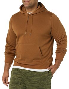 Acid Washed Plain Dyed Autumn Polyester/Cotton Custom <b>Brown</b> <b>Hoodie</b> Wholesale Hoodies - Product Image 4