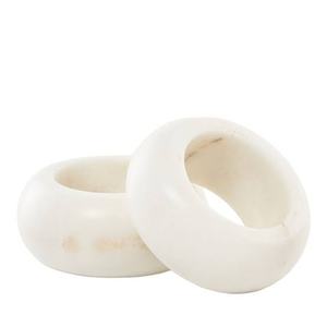 Rond de serviette en bois élégant de style américain écologique personnalisable pour une atmosphère de salle à manger de luxe dans la restauration et l'installation à domicile - Product Image 3