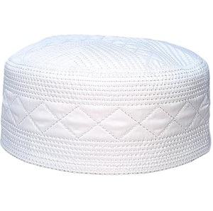 Sombreros islámicos musulmanes personalizados de nuevo diseño, sombreros de oraciones musulmanas con estampado turco árabe, sombreros de mezquita para hombres musulmanes, gorras Topi - Product Image 6