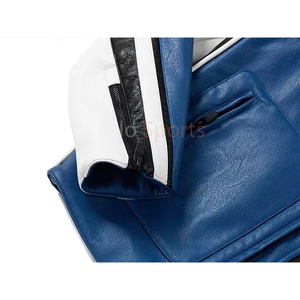Chaqueta de Cuero para Motocicleta, Invierno 2025, OEM, Personalizada, para Hombre, Tallas Grandes, Resistente al Viento y al Agua, Alta Calidad, Tres Tonos, MOQ Bajo - Product Image 6