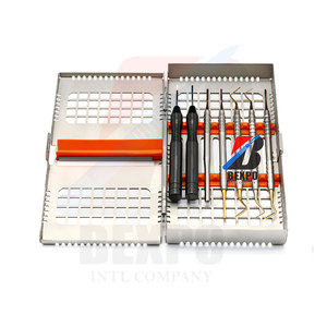 Kit de periotomos Periotomos flexibles Anterior Posterior Kit de periotomos dentados Cirugía Periodontal - Product Image 3