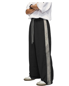 กางเกงทรงหลวมสำหรับ Y2K ชายและหญิง, กางเกงแฟชั่นทรงหลวมมีกระเป๋า - Product Image 1