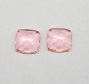 Morganita Cuadrada, Corindón Creado en Laboratorio, Piedras Preciosas Sueltas de 3mm a 20mm para Joyería, Collares, Corindón de Laboratorio, Piedras Preciosas Tipo Sugarloaf - Product Image 3