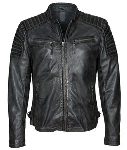 Motard de haute qualité personnalisé à la mode élégant moto hommes veste en cuir prix raisonnable veste pour hommes - Product Image 1