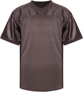 Maillot de football américain pour homme, inspiré du hip-hop, entraînement quotidien, haut de sport athlétique, t-shirt à manches courtes, blanc, pour l'entraînement - Product Image 2