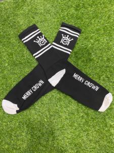 Gran oferta de calcetines atléticos a rayas para hombre de diseño personalizado, los mejores calcetines de poliéster de calidad superior en colores personalizados, antibacterianos - Product Image 2