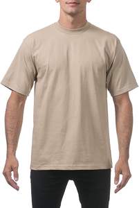 Camiseta de Manga Corta para Hombre, Paquete de 3, Algodón Grueso, Cuello Redondo, Color Sólido, Ecológica, Fabricada en Pakistán, Venta al Por Mayor, Alta Calidad - Product Image 5