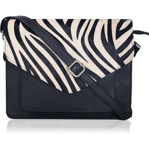 กระเป๋าสะพายไหล่แฟชั่นหนังวัวแท้สำหรับสุภาพสตรี กระเป๋าสะพายข้างลายกรวด - Product Image 1