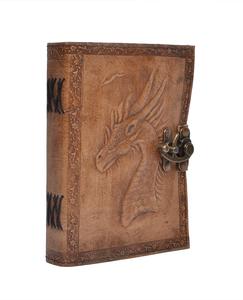 Cuaderno de cuero hecho a mano de Juego de tronos, cuaderno de escritura en relieve, diario de bocetos hecho a mano, libro Vintage de sombras en blanco - Product Image 4