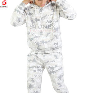2023 blanc camouflage hommes Gym & Jogging ensemble haute qualité survêtements sur mesure meilleur prix en gros - Product Image 6