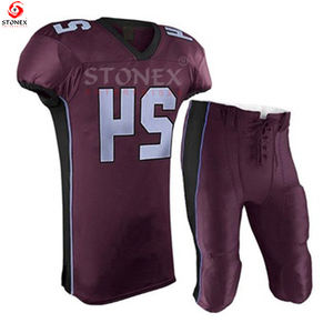 Camiseta de fútbol reversible americana, sublimación personalizada, uniforme de fútbol americano al por mayor - Product Image 2