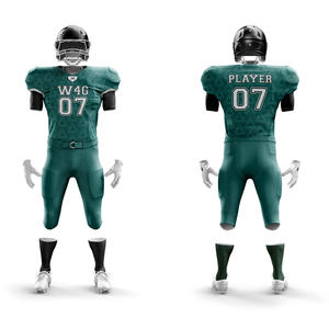 ชุดอเมริกันฟุตบอลระบายอากาศได้ดีพิมพ์ลายขนาดพลัสไซส์ออกแบบได้ตามต้องการ - Product Image 1