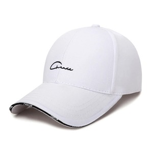 Visera estilo Hipster de béisbol de primavera y verano para hombres y mujeres, ropa informal, gorra de protección solar en blanco y negro para viajes - Product Image 1