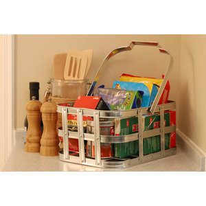 High Quality Metal <b>Mesh</b> Wire Storage <b>Basket</b> with for Kitchen Home Storage and Organization - Product Image 4