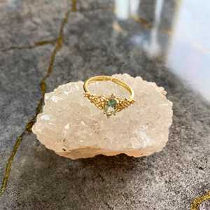 Anillo de Bodas de lujo hecho a mano 925 Plata de ley sólida con impresionante corte ovalado Pretty Green Topaz Gemstone Joyería de estilo clásico - Product Image 4