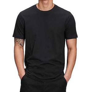 Camisetas de Hombre de Manga Corta con Cuello Redondo, Algodón, Ropa Casual, Camisetas de 345g, 100% Algodón, Moda para Parejas, Ropa Urbana, Talla Grande - Product Image 1