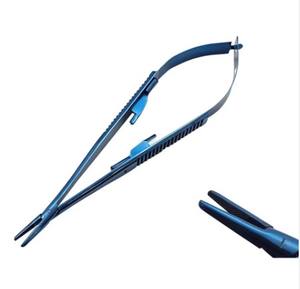 Castroviejo เข็มขนาดเล็ก/ตัวยึดเย็บพร้อมตัวขับที่เคลือบด้วยพลาสม่าสแตนเลสทุกขนาดมีเครื่องมือผ่าตัดอยู่ - Product Image 1