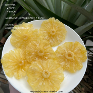 Natural Soft Dried Pineapple _ Moist & <b>Chewy</b> Texture - Product Image 3