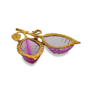 Bandeja de Metal de lujo para restaurante de alta calidad, bandejas para servir, decoración del hogar, boda, bandeja de Metal de lujo para servir, recién llegado disponible aquí - Product Image 2