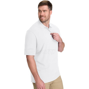 Ropa informal Diseño personalizado Hombres Polo Camisetas Material ligero duradero Hombres Polo Camisetas - Product Image 3