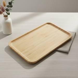 Bandeja de Servicio Multiusos de Madera Contrachapada de Alta Calidad 3203023-30*18 para Ceremonias de Té de Alta Gama - Product Image 1