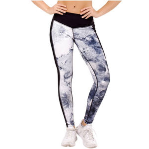 Mallas personalizadas de mejor diseño para mujer, pantalones atléticos y de yoga, mallas elásticas de 4 vías con doble cepillado - Product Image 1