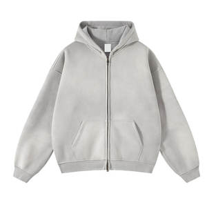 Sudadera con Capucha Bordada Desgastada con Lavado Ácido Hecha a Medida al por Mayor con Logotipo Personalizado, Suministro del Fabricante OEM. - Product Image 5