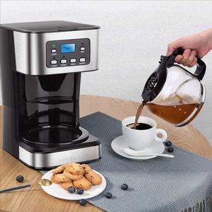Hot design Coffee machine Stainless steel home automatic grinding office quick heating bubble drip coffee machine High <strong>power</strong>
