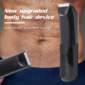 Afeitadora de pelo impermeable para hombres, recortadora inalámbrica segura para la piel, para uso en coche, para limpiar las áreas de la ingle púbica para hombres y mujeres - Product Image 6