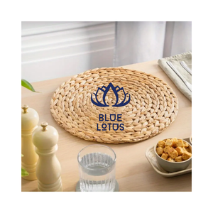 Napperon en jacinthe d'eau TOP CHOICE-Tapis de table rond avec prix en vrac - Product Image 1