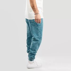 Pantalons de jogging en coton délavé à l'acide, style streetwear, délavé au soleil, personnalisés, très vendus - Product Image 3