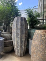 UNI EXIM Pot Keramik Modern Tahan Lama Berlapis Glasir untuk Dekorasi Rumah, Hotel & Taman Produsen Vietnam
