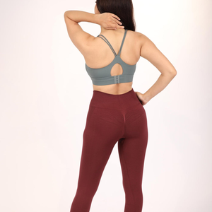 Nueva ropa de gimnasio supersuave para mujer, Legging Sujetador deportivo de 2 piezas y conjunto de entrenamiento, conjunto de Yoga de 2 piezas, trajes de diseño de glúteos - Product Image 2