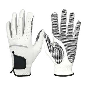 Venta caliente guantes de golf de cuero duraderos profesionales cómodos estilo de logotipo personalizado guantes de golf de alta calidad de cuero puro - Product Image 5