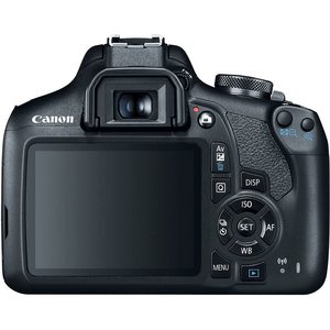 Renewed Professional DSLR <b>Camera</b> 18-55mm Lens 4K Monitor Pro Headphones Microphone 2 X 64GB Memory Card Photo Software Tripod - Product Image 4