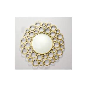 Espejo de decoración de pared para el hogar y el hotel, forma redonda, diseño de sol, de metal, precio más bajo, gran oferta - Product Image 4