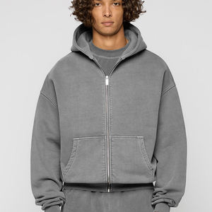 Nouvelle mode sweats à capuche pour hommes sweats pour hommes chauds manteau à capuche veste unisexe fermeture éclair complète sweats à capuche pour garçons - Product Image 4