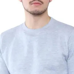 Sweat-shirt personnalisé tendance hiver 2026 avec col rond, uni, teinture unie, OEM, fabrication sur mesure, coton et polyester, vêtements décontractés tendance pour hommes - Product Image 3