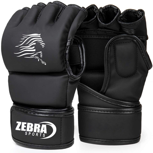 New High Quality Custom Logo Muay Thai Kick Boxing Gloves-Breathable PU Leather MMA Training Gloves for Wrist Support Hot Sale - Product Image 4
