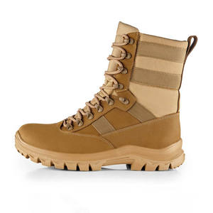 <b>Men's</b> High-Top Steel Toe Leather+Rubber Hunting Boots for Winter <b>Work</b> Outdoor Hiking Training and Tactical Use - Product Image 3