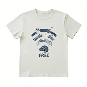 T-Shirt Casual Unisex Personalizzata 210GSM 100% Cotone - Stampa Serigrafica e DTG - Product Image 2