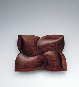 Bandeja de juntas de madera de alta calidad única forma personalizada mesa superior Servidor de alimentos mesa superior utensilios de cocina - Product Image 4